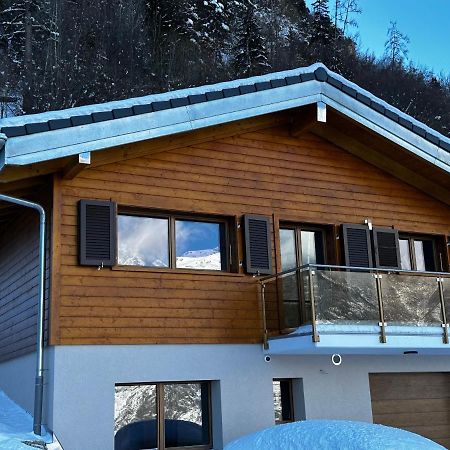 Chambres D'Hotes Les Louettes A Sapinhaut Canton Du Valais Saxon 外观 照片