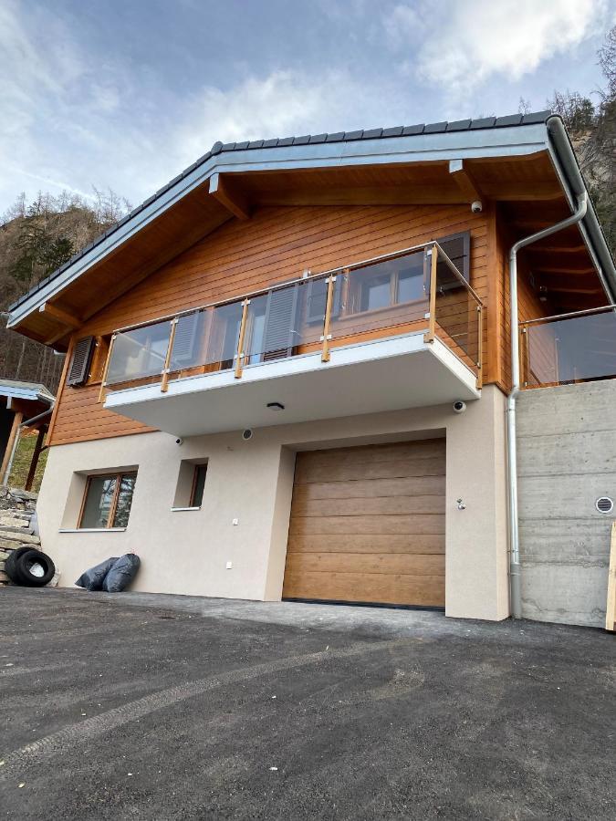 Chambres D'Hotes Les Louettes A Sapinhaut Canton Du Valais Saxon 外观 照片