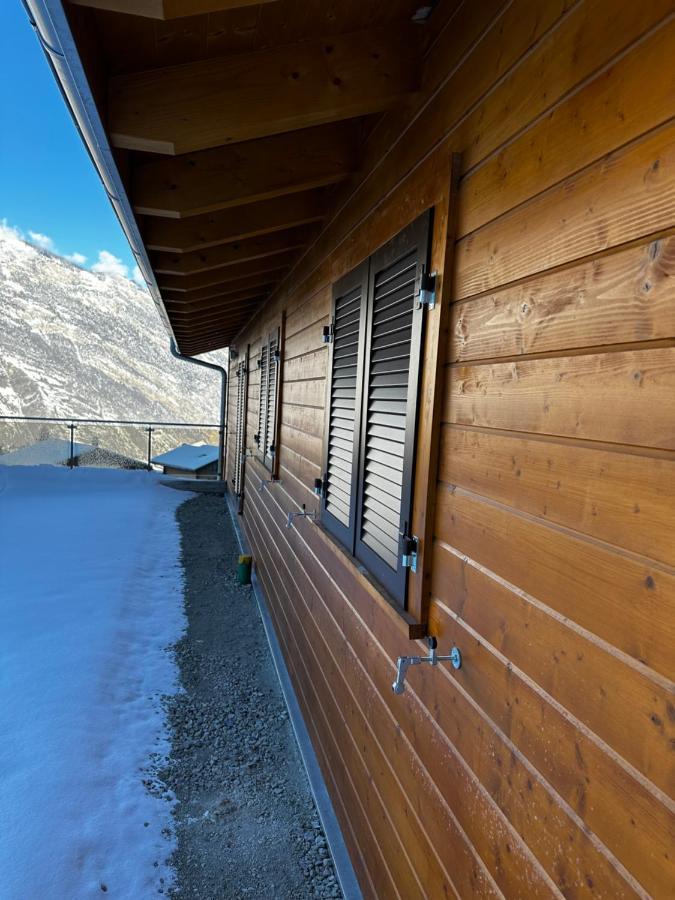Chambres D'Hotes Les Louettes A Sapinhaut Canton Du Valais Saxon 外观 照片