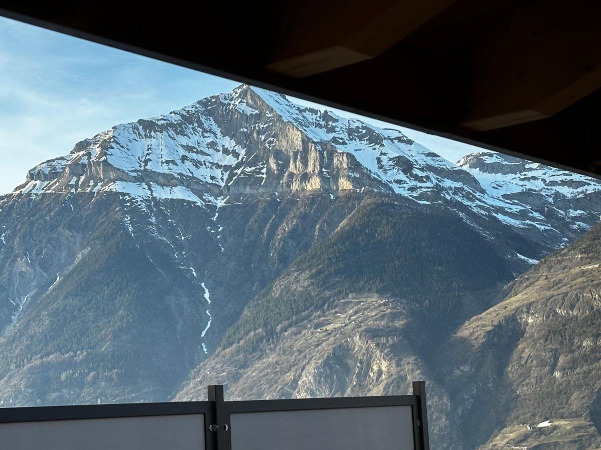 Chambres D'Hotes Les Louettes A Sapinhaut Canton Du Valais Saxon 外观 照片